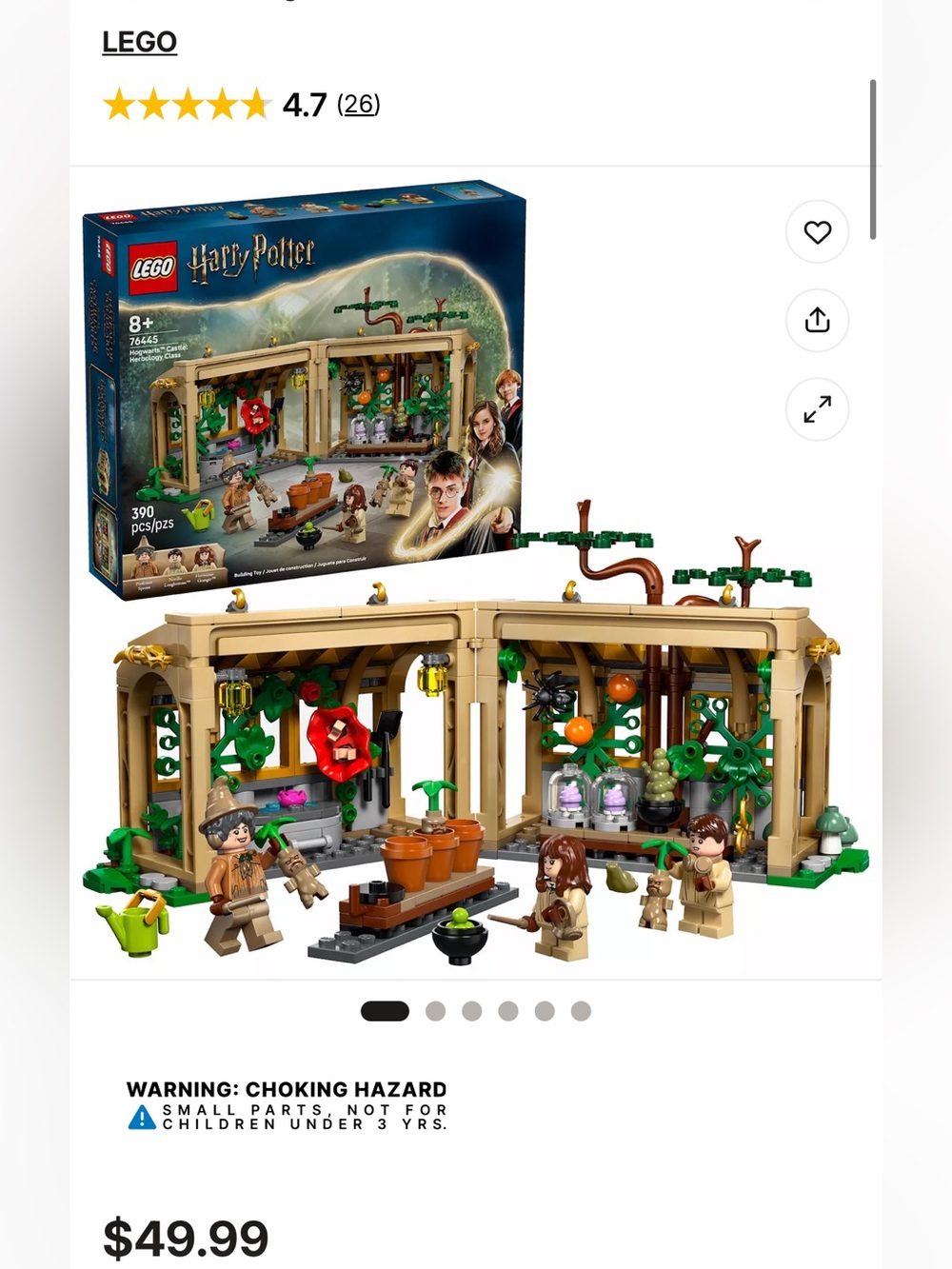 LEGO Harry Potter Herbology Class Set